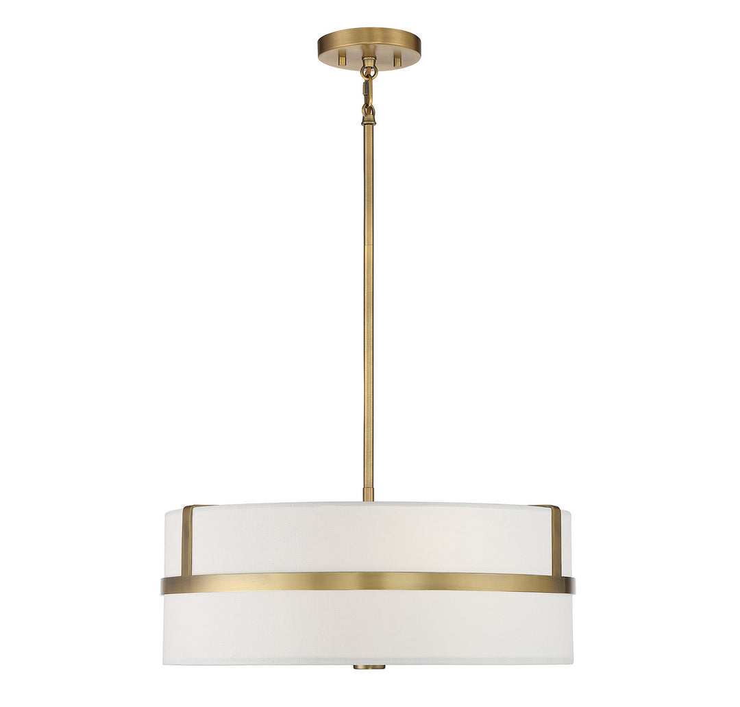 Meridian M70102NB Pendant Light - Natural Brass