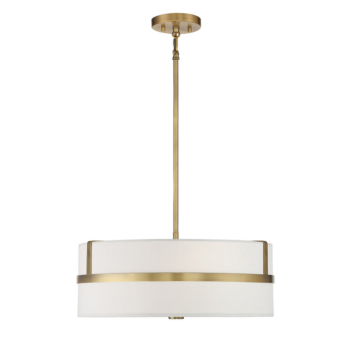 Meridian M70102NB Pendant Light - Natural Brass