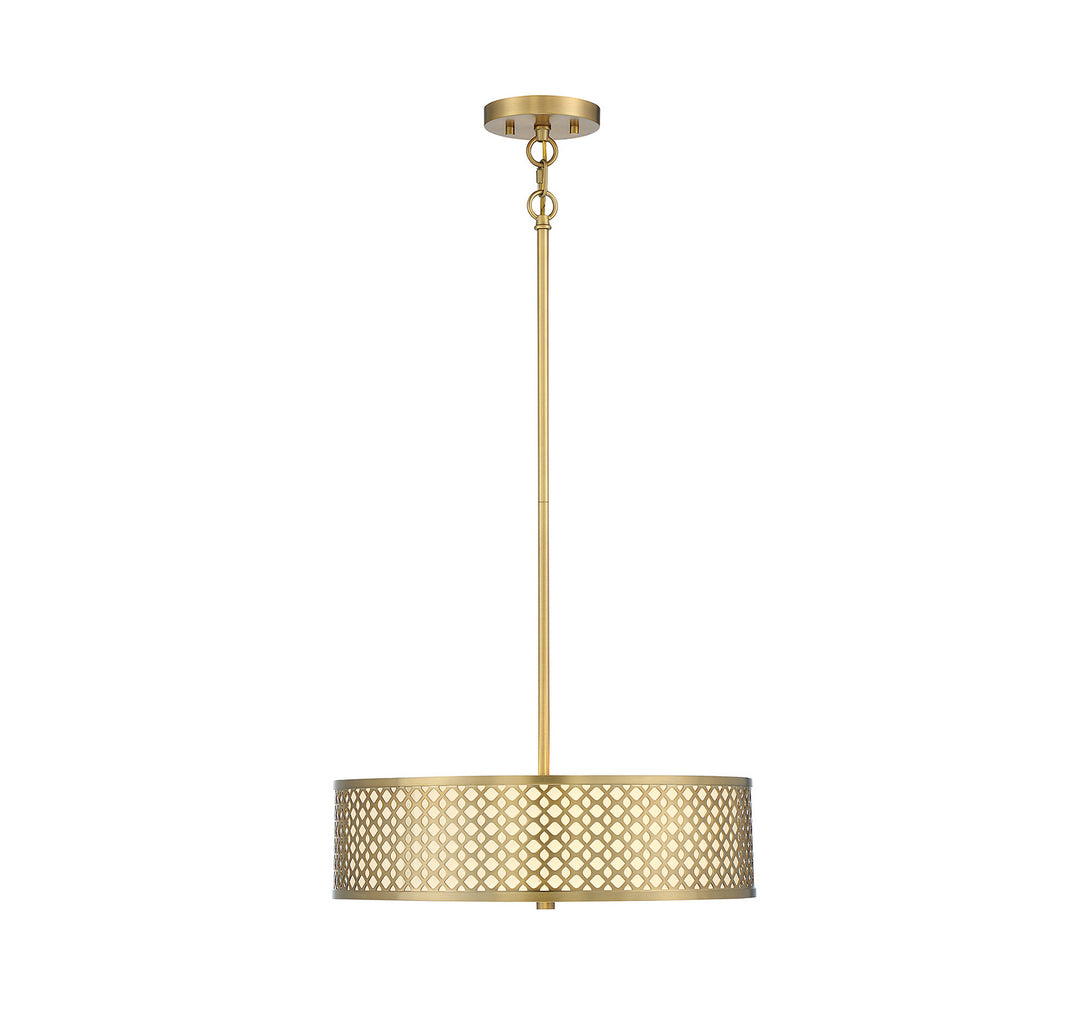 Meridian M70108NB Pendant Light - Natural Brass