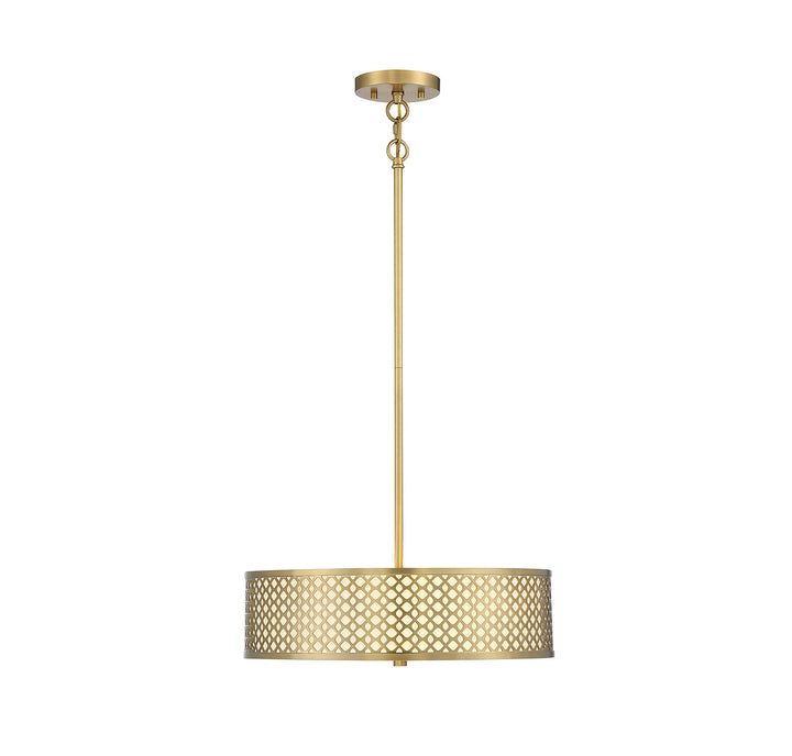 Meridian M70108NB Pendant Light - Natural Brass