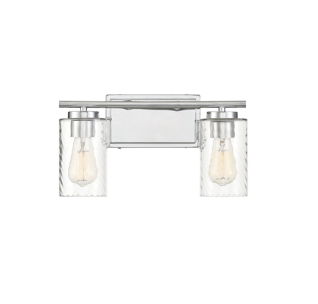 Meridian Mbath M80037CH Bath Vanity Light 15 in. wide - Chrome