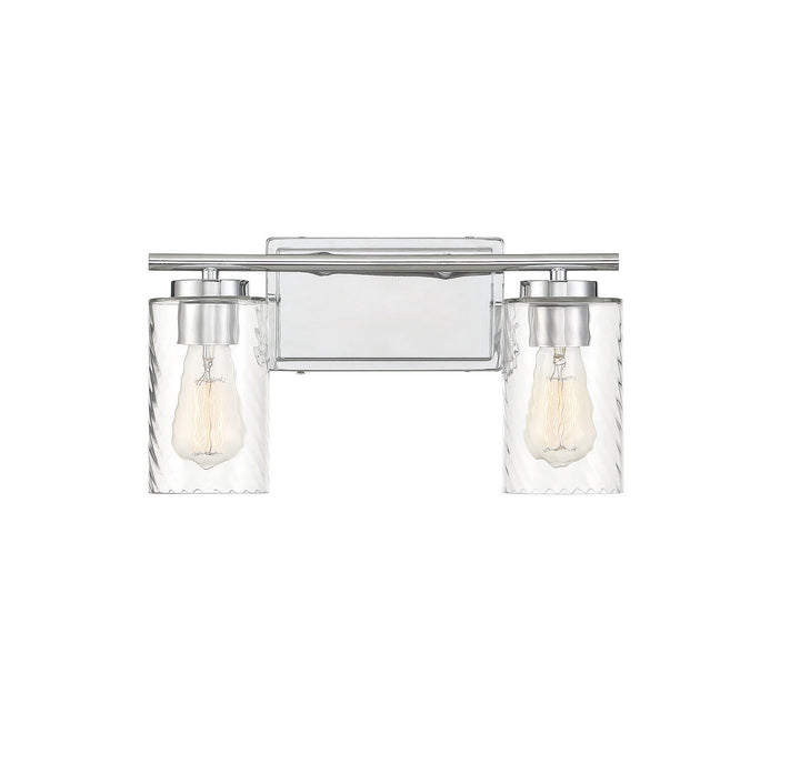 Meridian Mbath M80037CH Bath Vanity Light 15 in. wide - Chrome