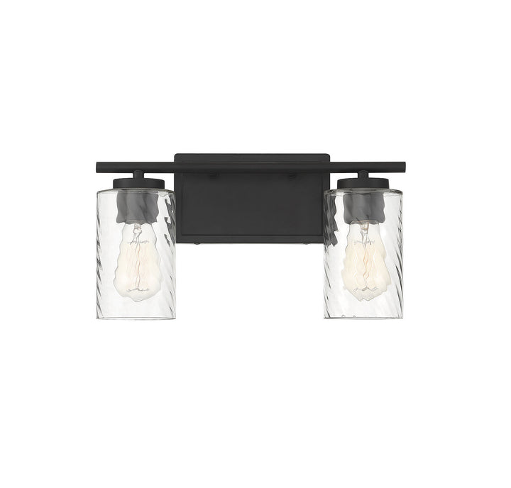 Meridian Mbath M80037MBK Bath Vanity Light 15 in. wide - Matte Black