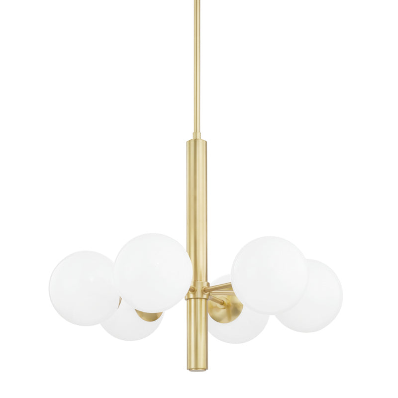 Mitzi Stella H105806-AGB Chandelier Light - Aged Brass