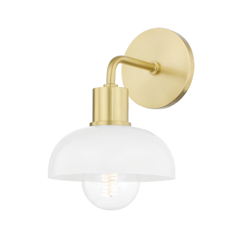 Mitzi Kyla H107301-AGB Wall Sconce Light - Aged Brass