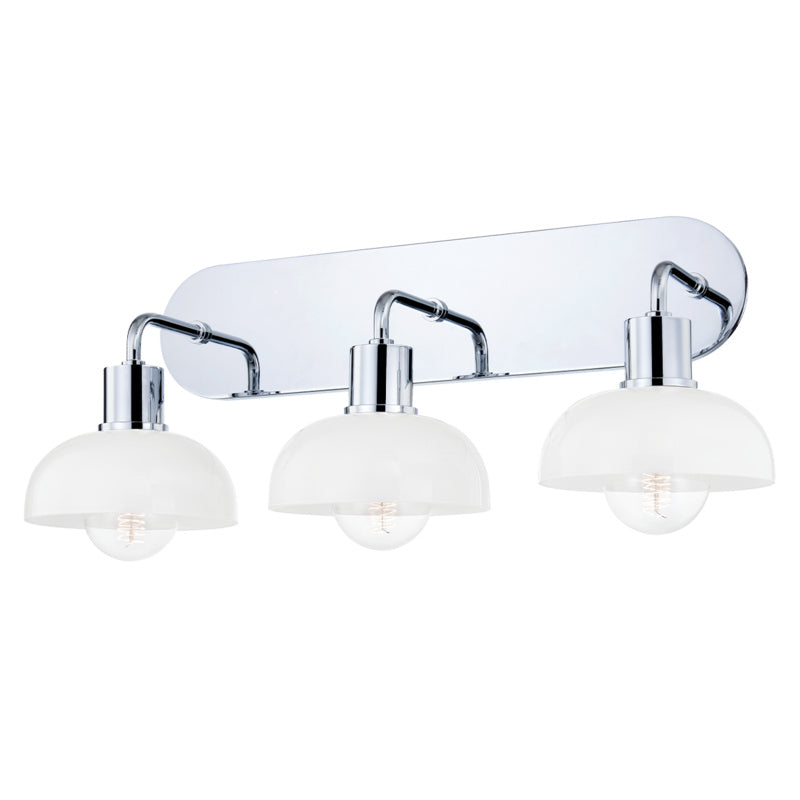 Mitzi Kyla H107303-PC Bath Vanity Light 23 in. wide - Polished Chrome