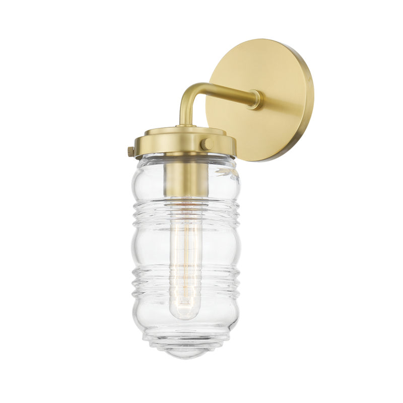 Mitzi Clara H124301-AGB Wall Sconce Light - Aged Brass