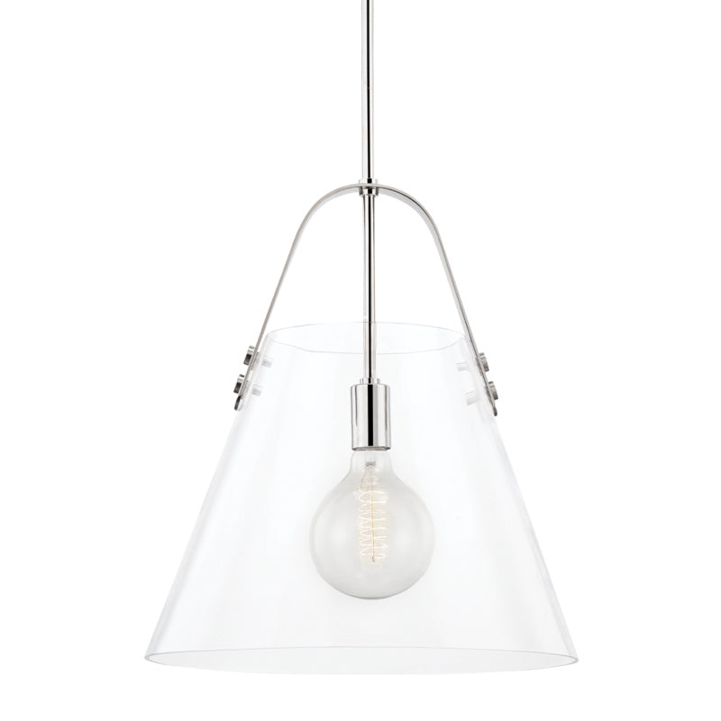 Mitzi Karin H162701XL-PN Pendant Light - Polished Nickel