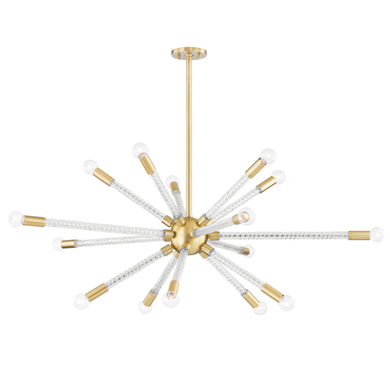 Mitzi Pippin H256815-AGB Chandelier Light - Aged Brass