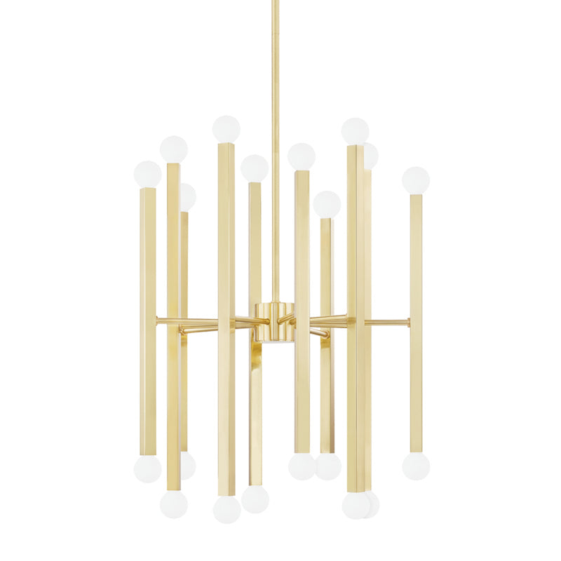 Mitzi Dona H463820-AGB Chandelier Light - Aged Brass