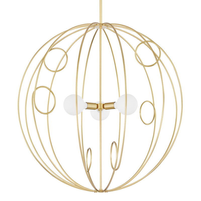 Mitzi Alanis H485701L-AGB Pendant Light - Aged Brass