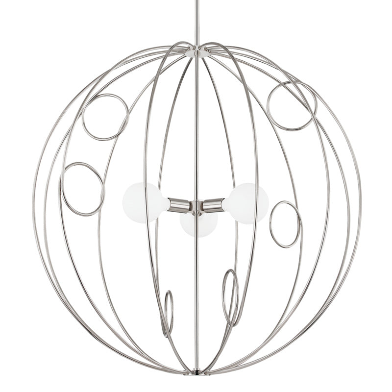 Mitzi Alanis H485701L-PN Pendant Light - Polished Nickel