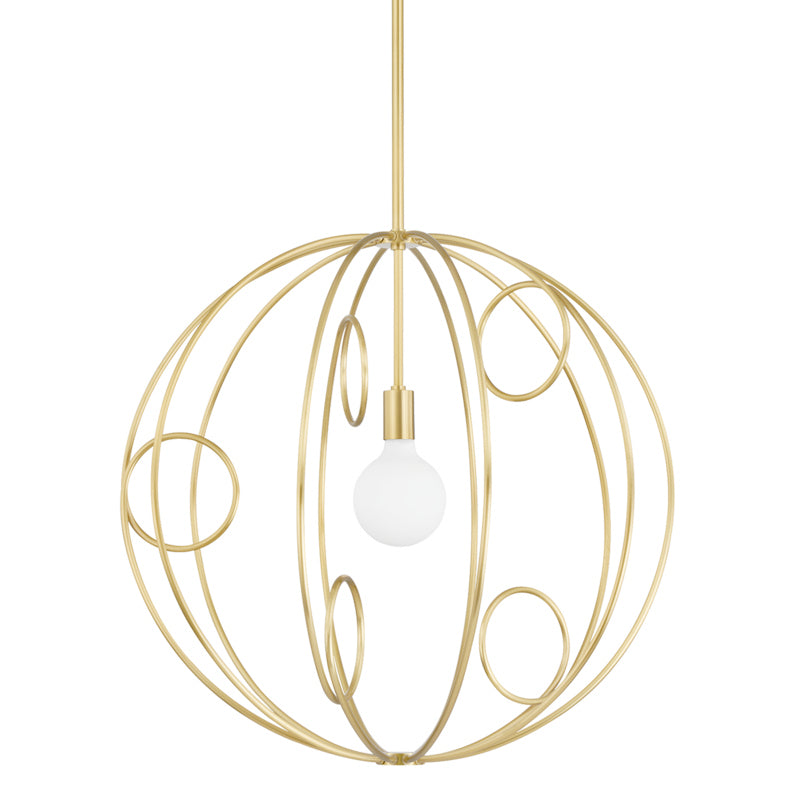 Mitzi Alanis H485701M-AGB Pendant Light - Aged Brass