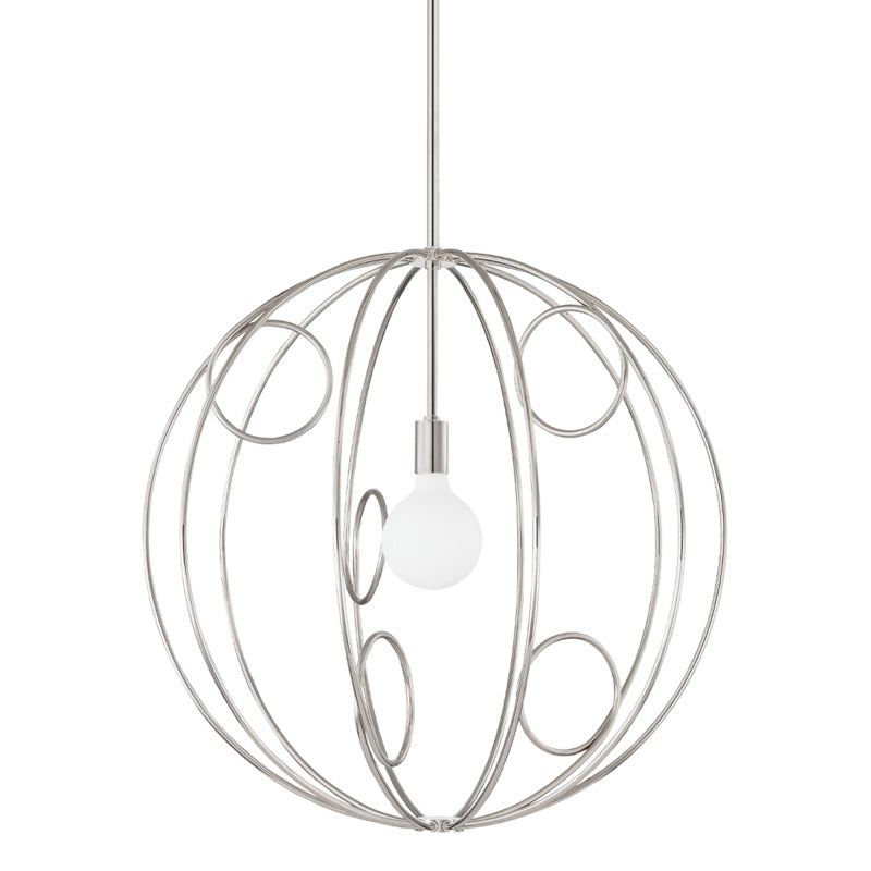 Mitzi Alanis H485701M-PN Pendant Light - Polished Nickel