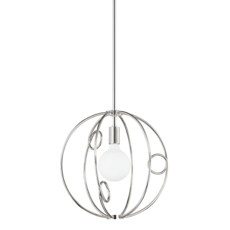 Mitzi Alanis H485701S-PN Pendant Light - Polished Nickel