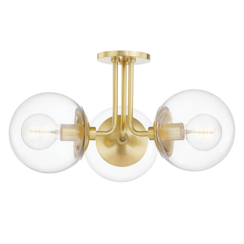 Mitzi Meadow H503603-AGB Ceiling Light - Aged Brass