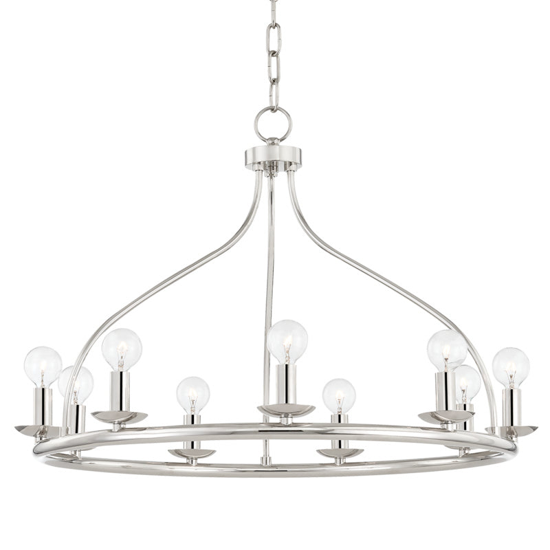 Mitzi Kendra H511809-PN Chandelier Light - Polished Nickel