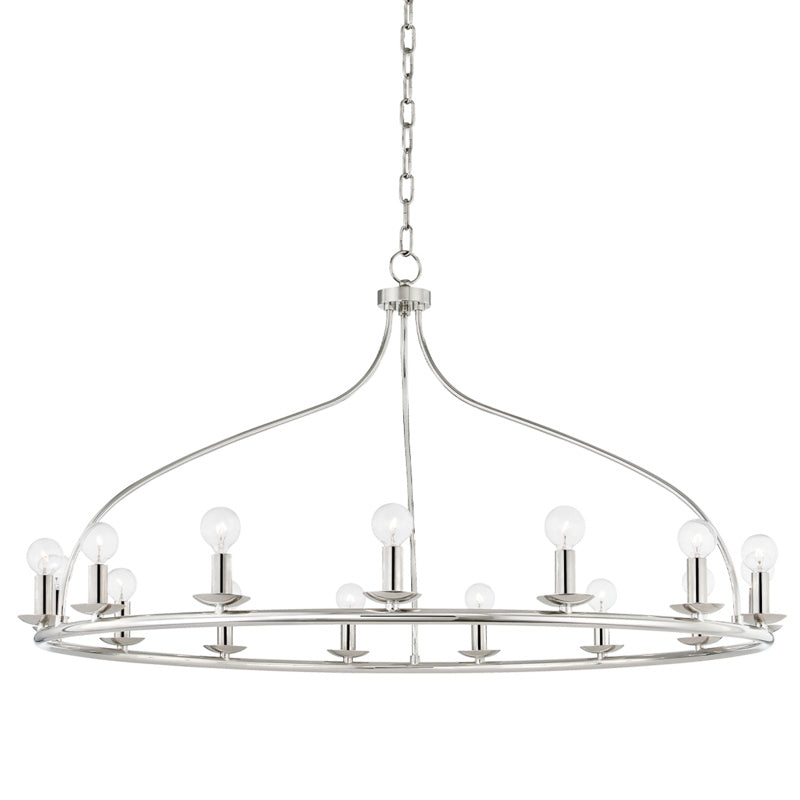 Mitzi Kendra H511815-PN Chandelier Light - Polished Nickel