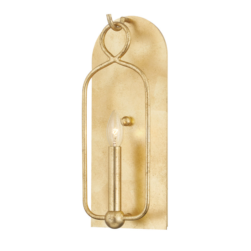 Mitzi Mallory H512101-GL Wall Sconce Light - Gold Leaf