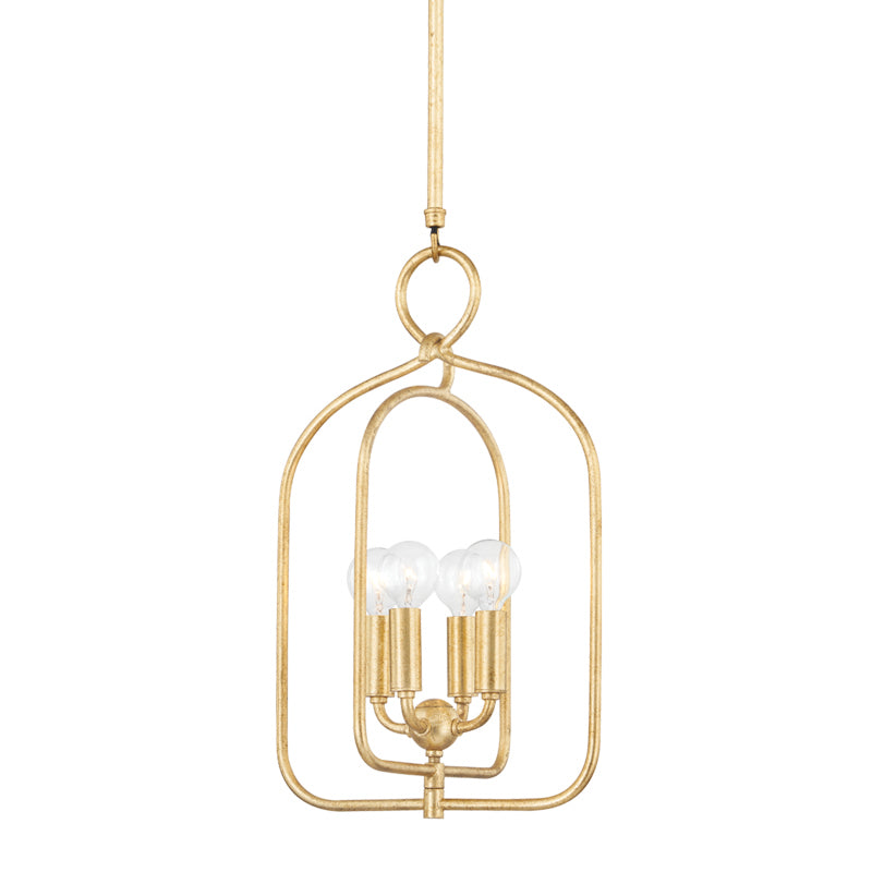 Mitzi Mallory H512701S-GL Chandelier Light - Gold Leaf