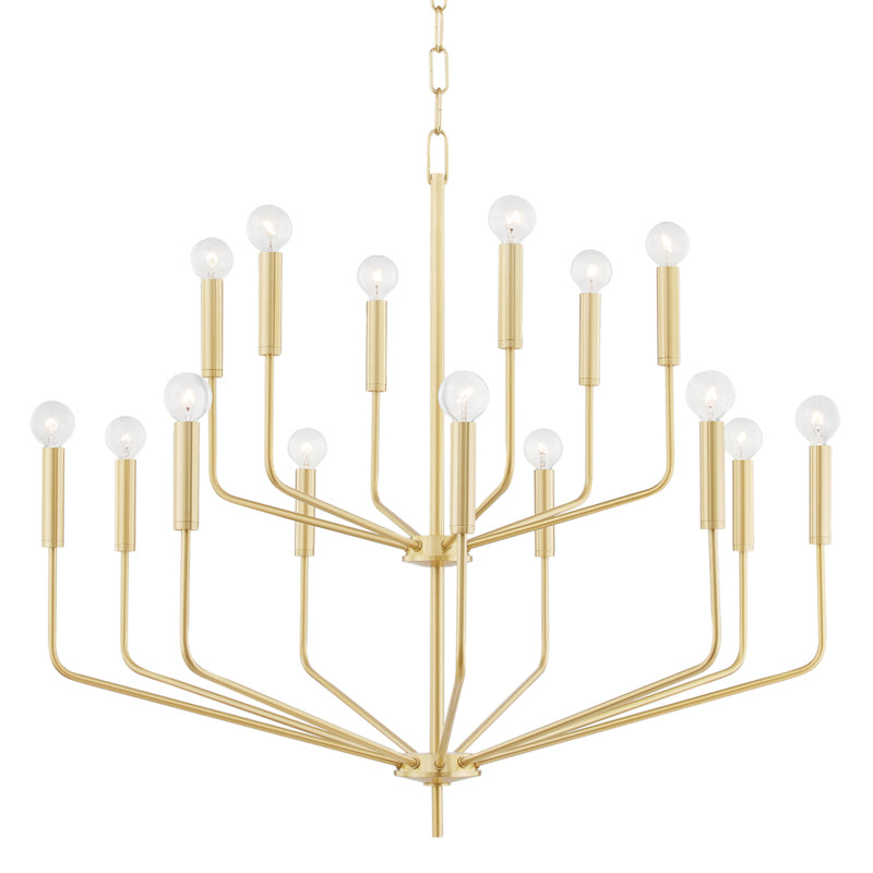 Mitzi Bailey H516815-AGB Chandelier Light - Aged Brass