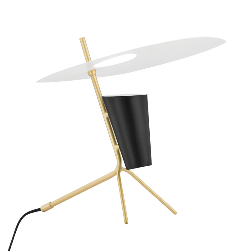 Mitzi Lighting HL535201-AGB Modern Kenly Lamp Aged Brass