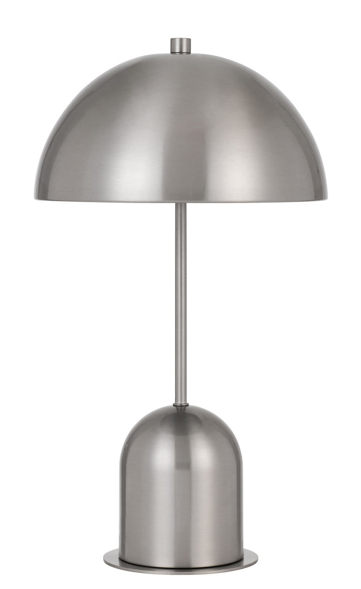 Cal Lighting BO-2978DK-BS Peppa One Light Accent Lamp Lamp Pewter, Nickel, Silver