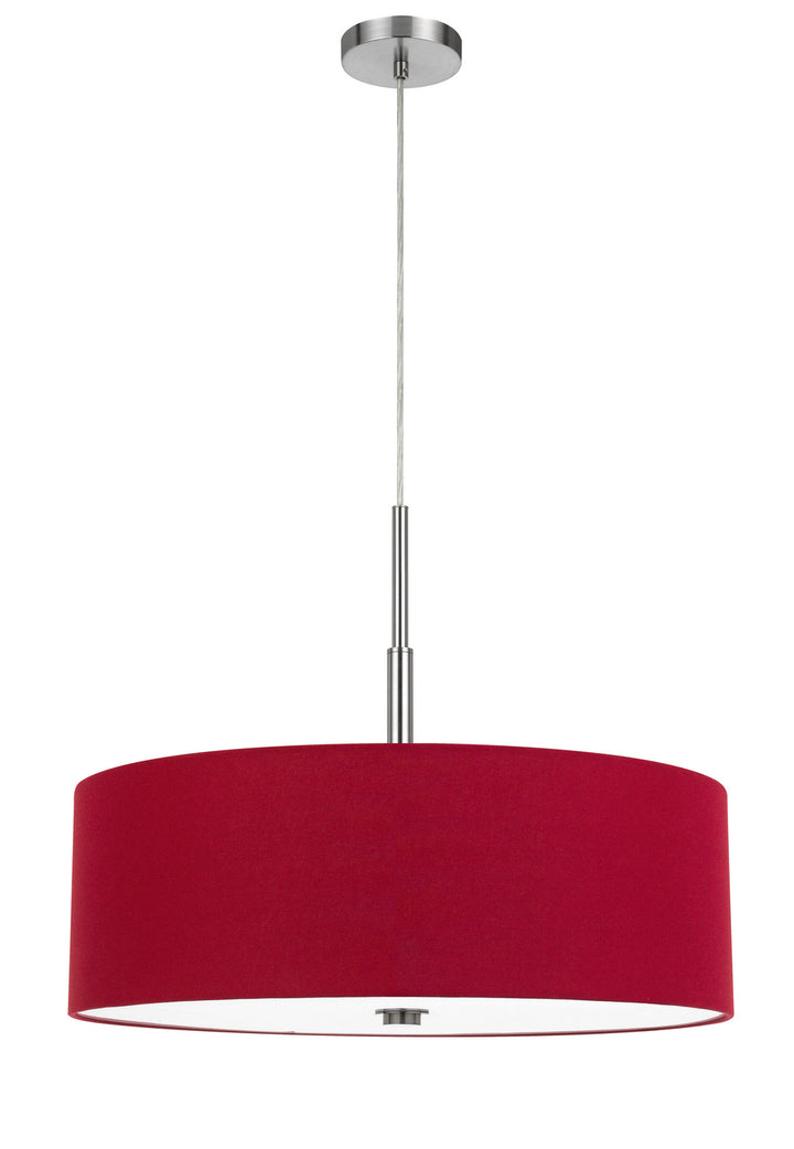 Cal Lonoke FX-3744-RED Pendant Light - Maroon