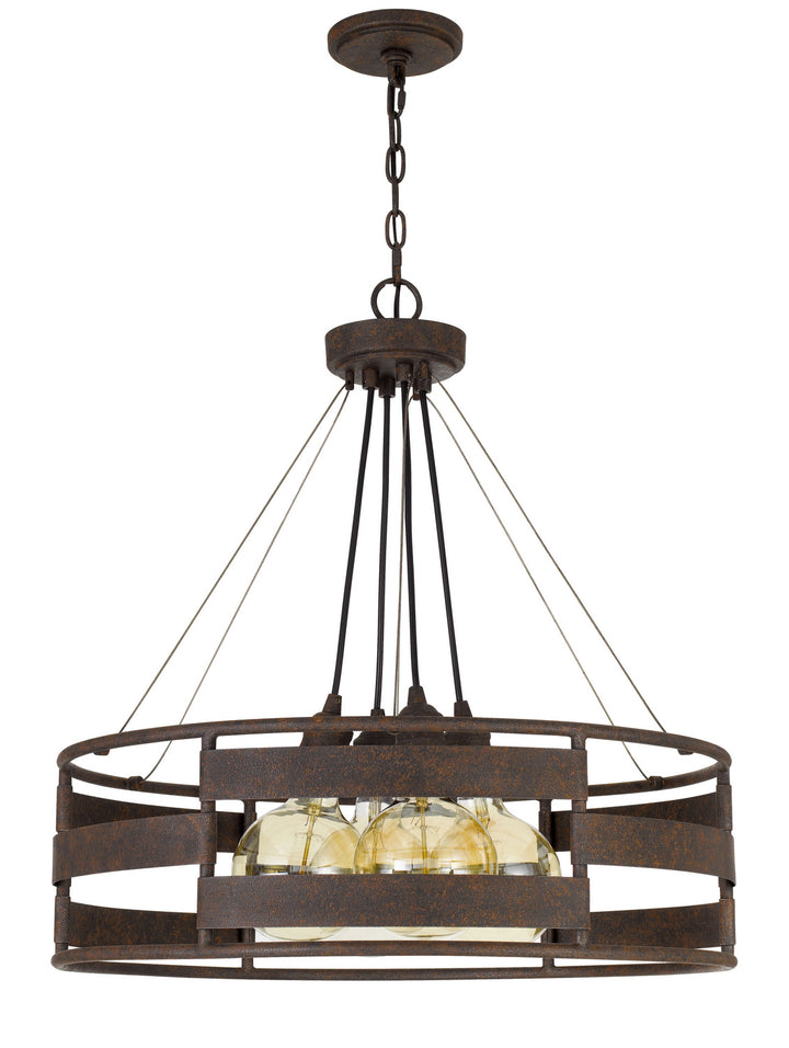 Cal Rochefort FX-3747-4 Pendant Light - Rust