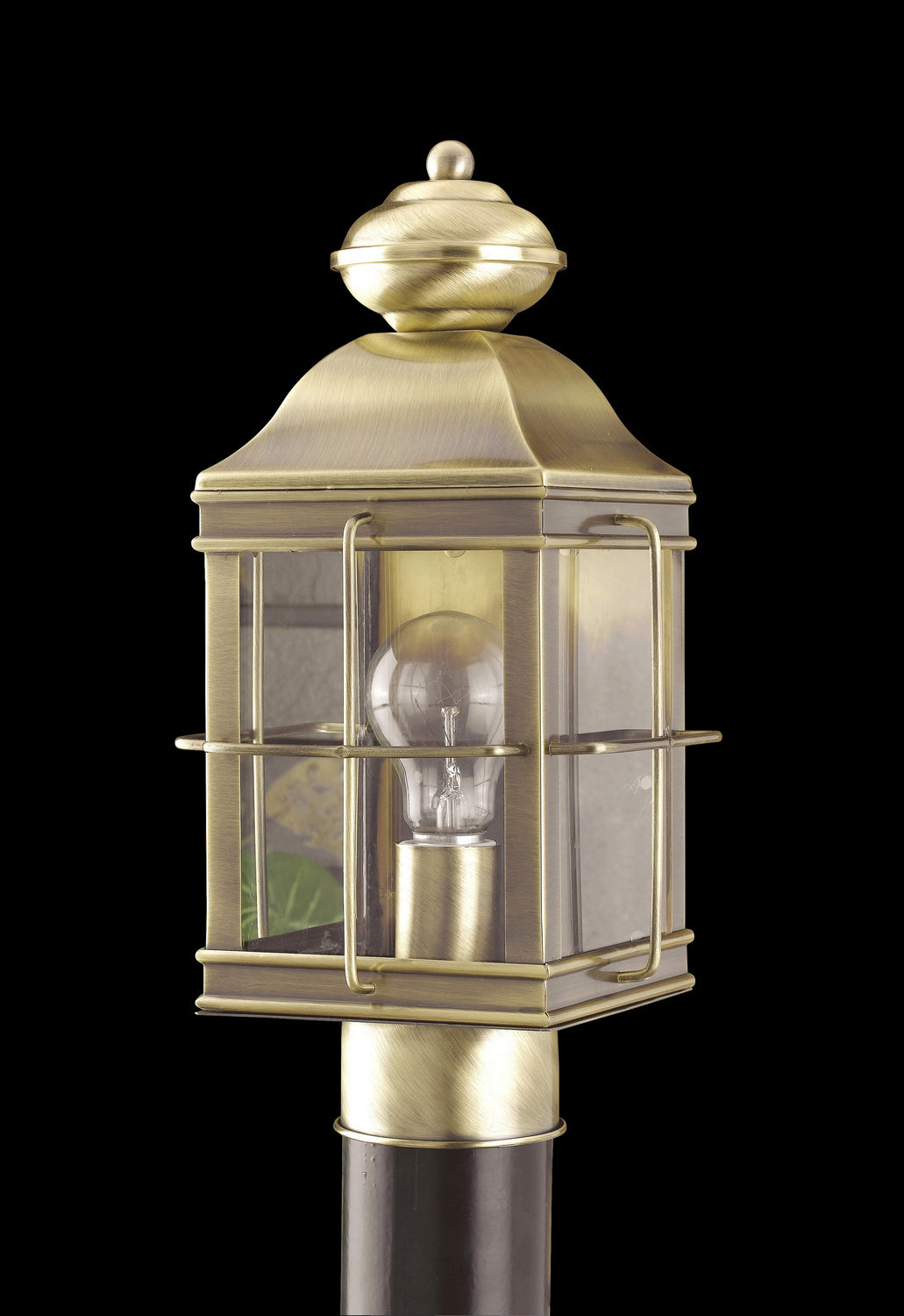 Cal Lighting OL-141PS-AB  120V,E27,150W Max,Sb Outdoor Brass - Antique