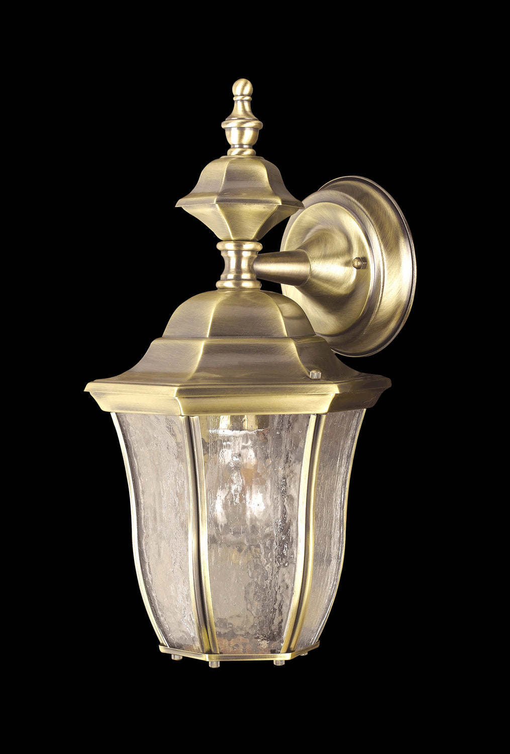 Cal Lighting OL-156WD-AB  120V,E27,100W Max,8 X 15 X 7 1/2,Dc Outdoor Brass - Antique