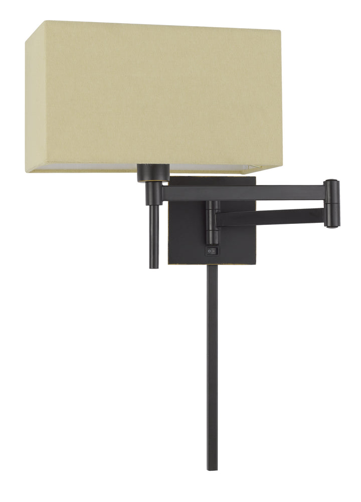 Cal Lighting WL-2930-DB Robson One Light Swing Arm Wall Lamp Lamp Bronze / Dark