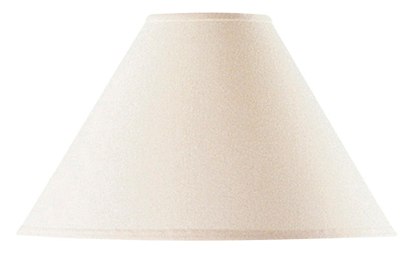 Cal Lighting SH-8108/17-OW Linen Coolie Shade Lamp Shade White