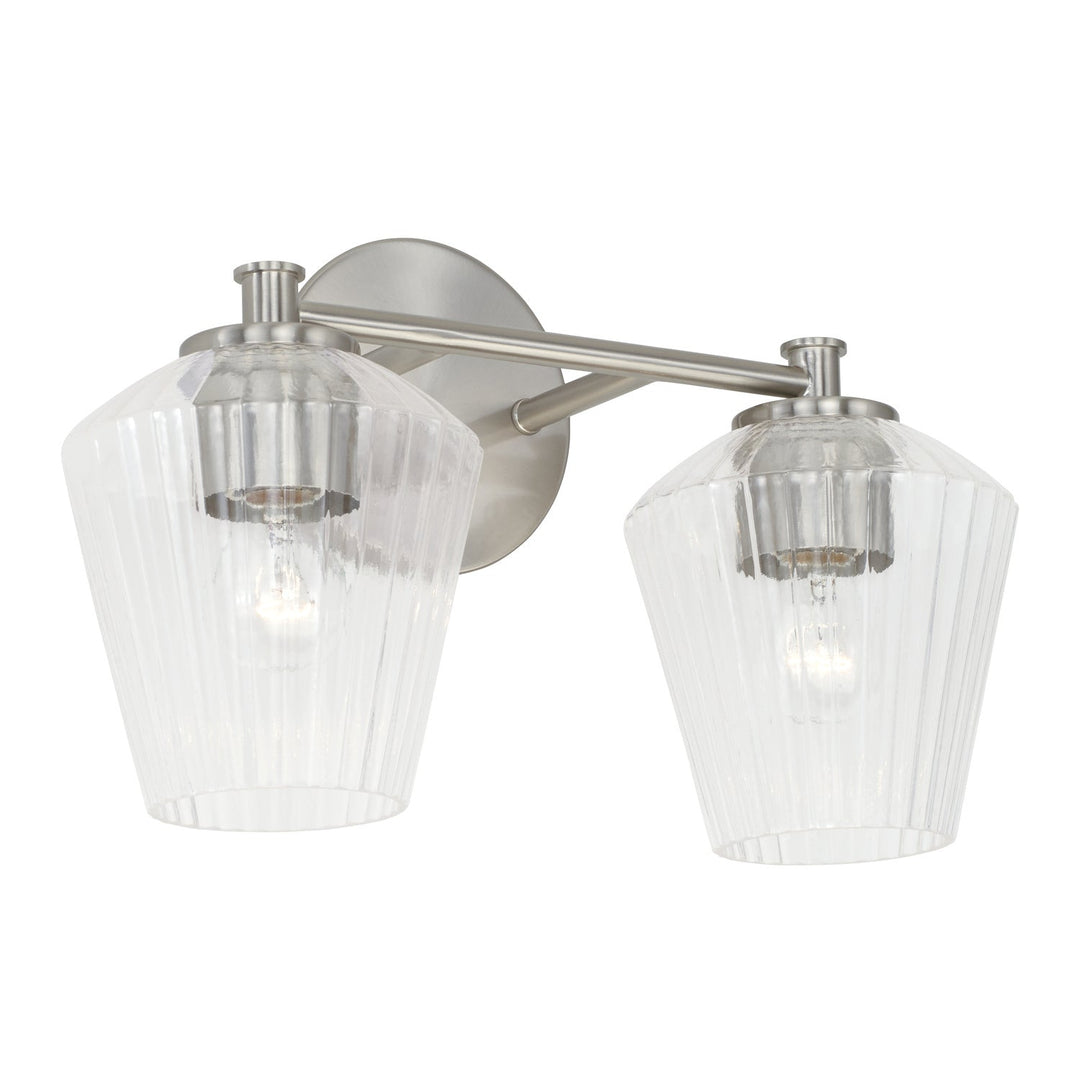 Capital Beau 141421BN-507 Bath Vanity Light 15 in. wide - Brushed Nickel