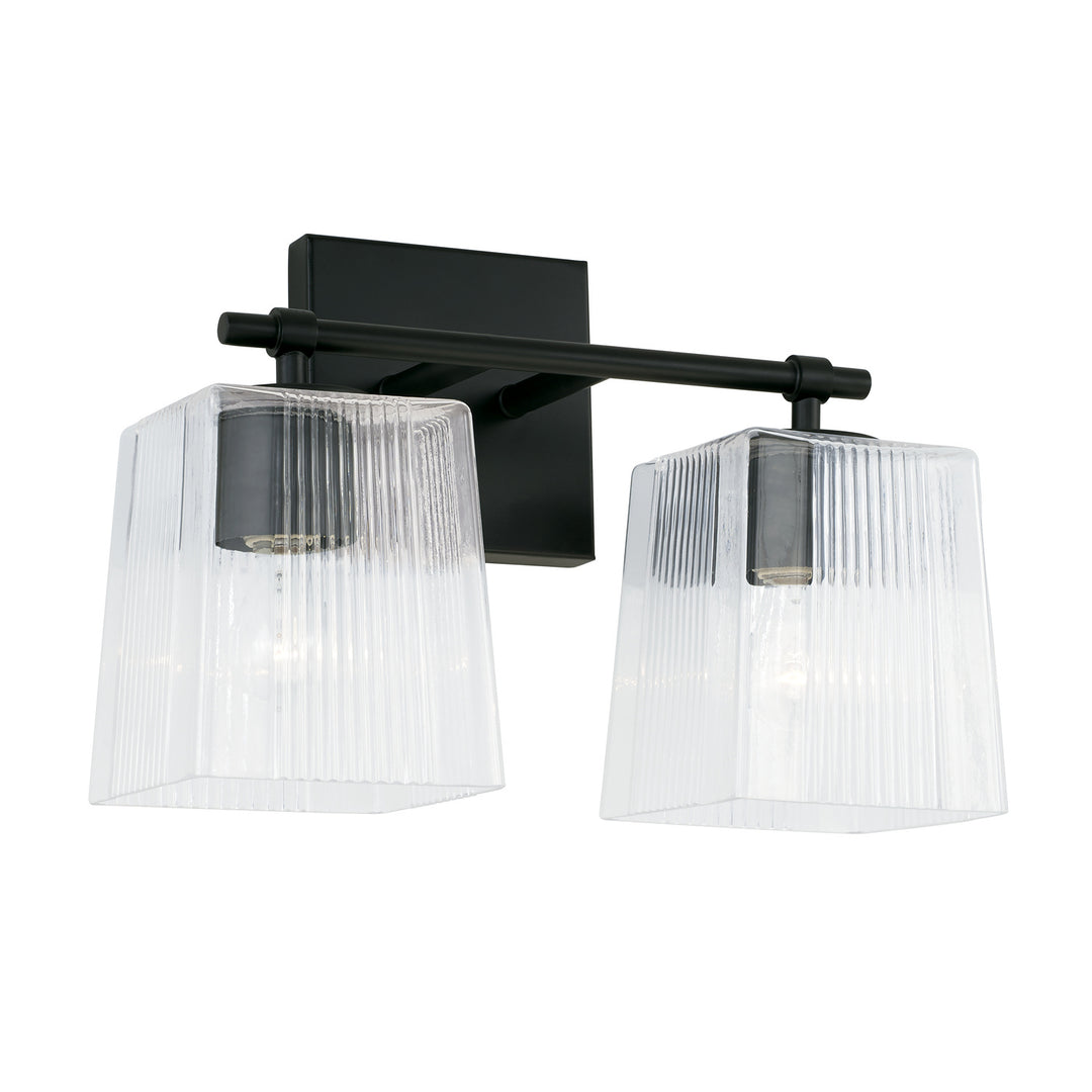 Capital Lexi 141721MB-508 Bath Vanity Light 14 in. wide - Matte Black