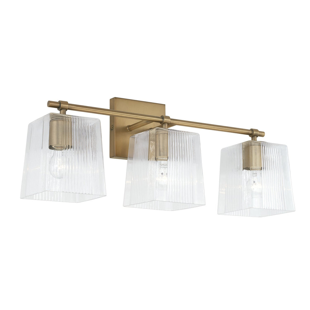 Capital Lexi 141731AD-508 Bath Vanity Light 23 in. wide - Aged Brass