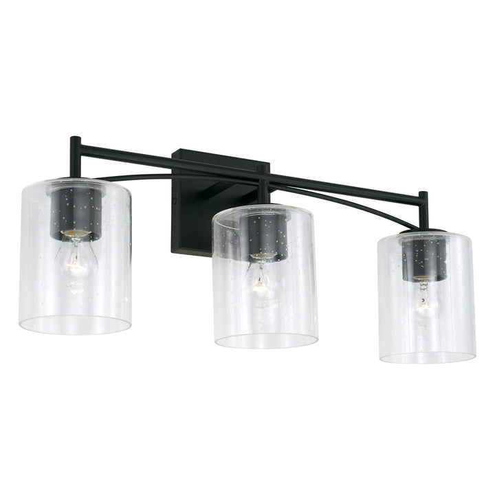 Capital Peyton 142031MB-510 Bath Vanity Light 23 in. wide - Matte Black