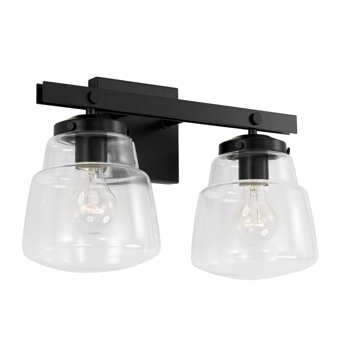Capital Dillon 142721MB-518 Bath Vanity Light 17 in. wide - Matte Black
