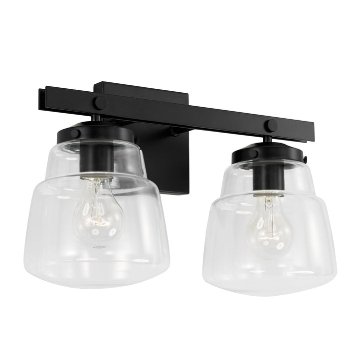 Capital Dillon 142721MB-518 Bath Vanity Light 17 in. wide - Matte Black