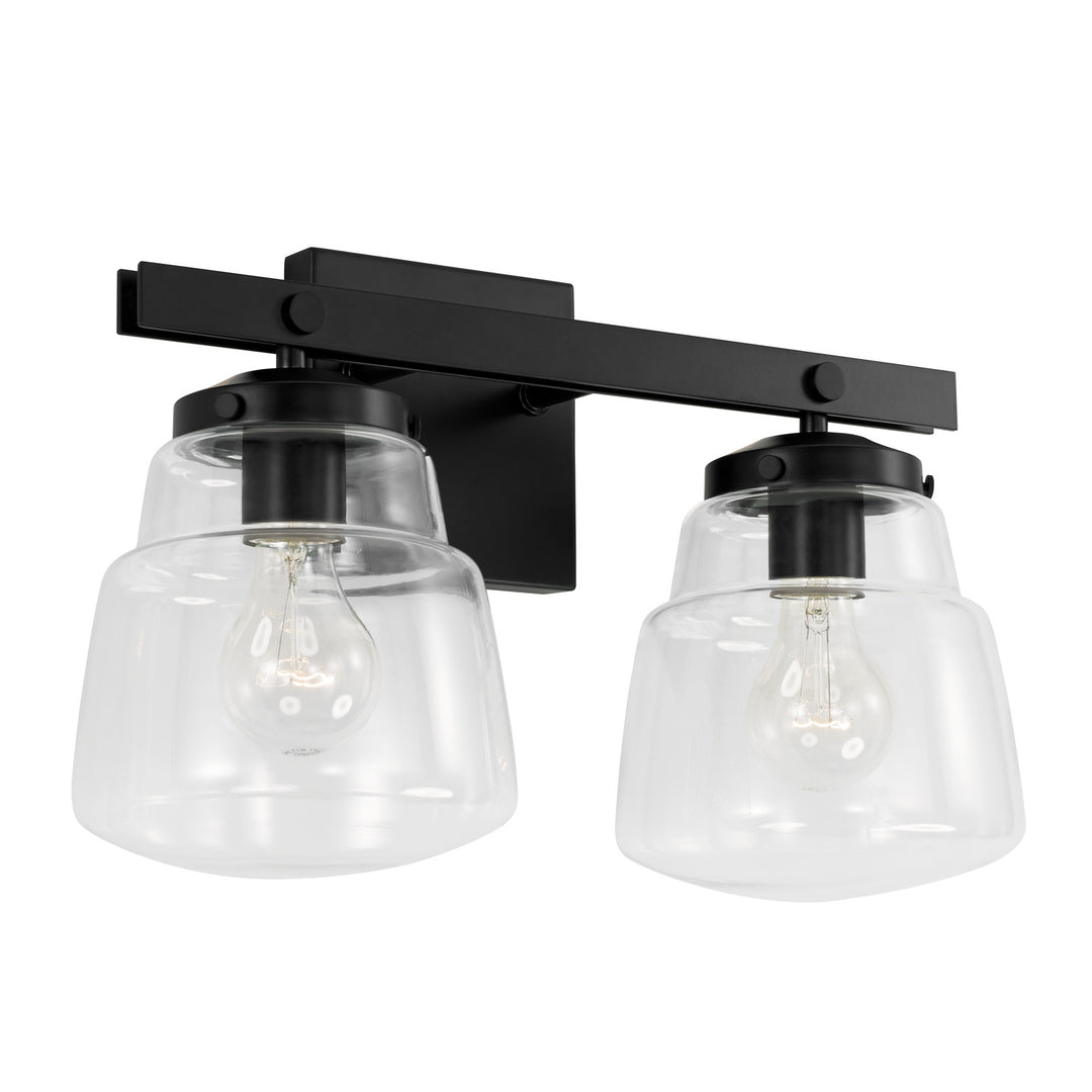Capital Dillon 142721MB-518 Bath Vanity Light 17 in. wide - Matte Black