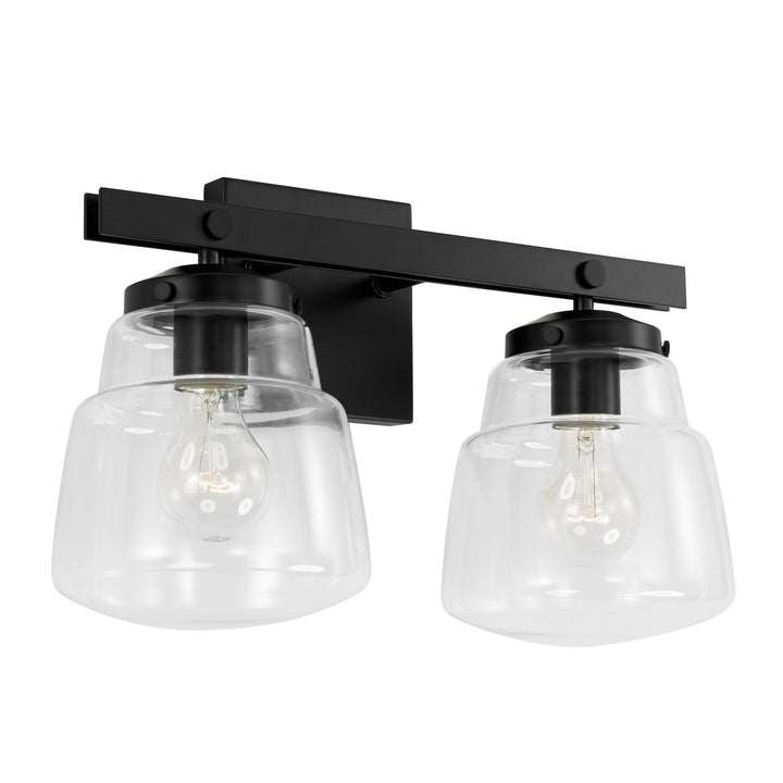Capital Dillon 142721MB-518 Bath Vanity Light 17 in. wide - Matte Black