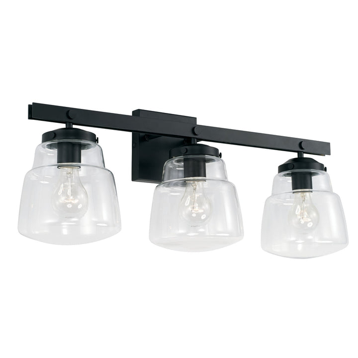 Capital Dillon 142731MB-518 Bath Vanity Light 26 in. wide - Matte Black
