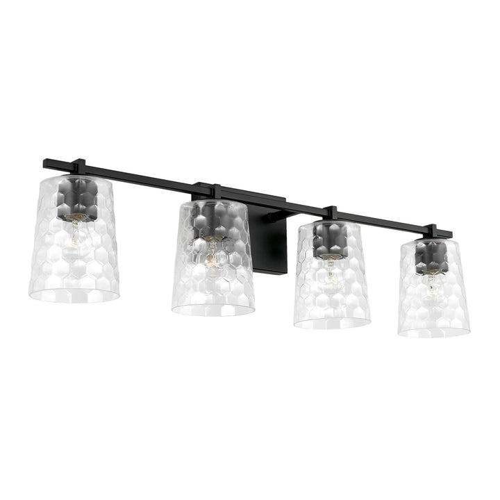 Capital Burke 143541MB-517 Bath Vanity Light 33 in. wide - Matte Black