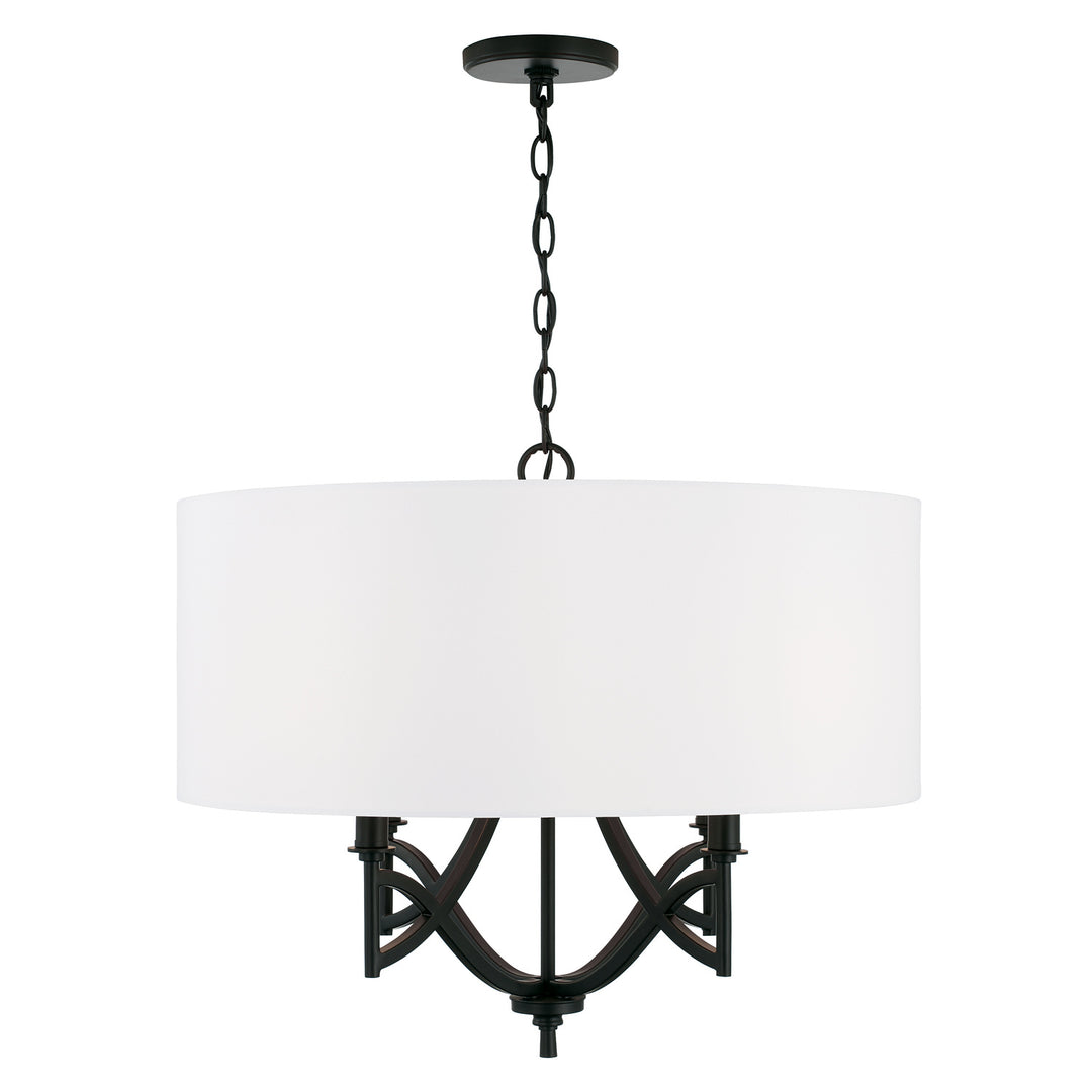 Capital Sylvia 342341MB Chandelier Light - Matte Black