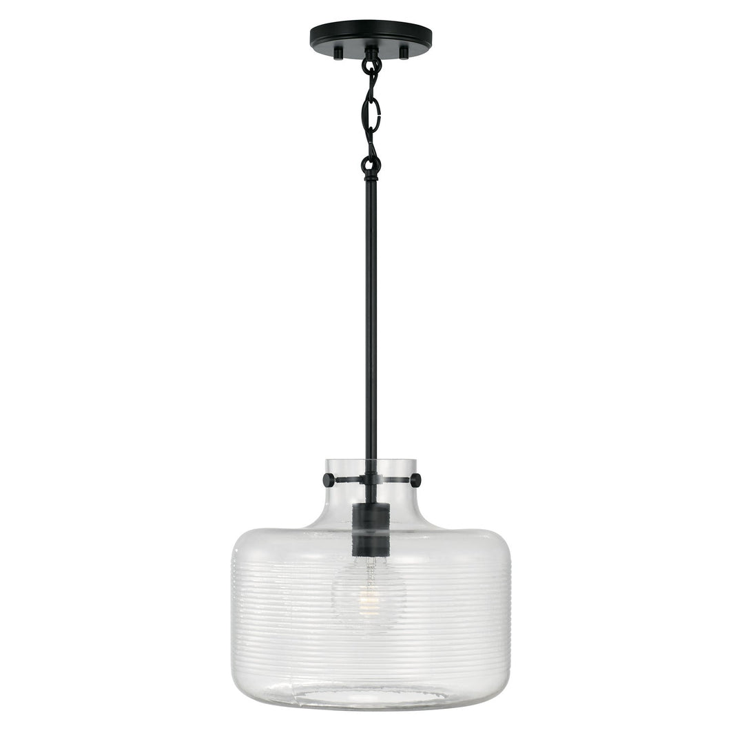 Capital Brighton 342511MB Pendant Light - Matte Black