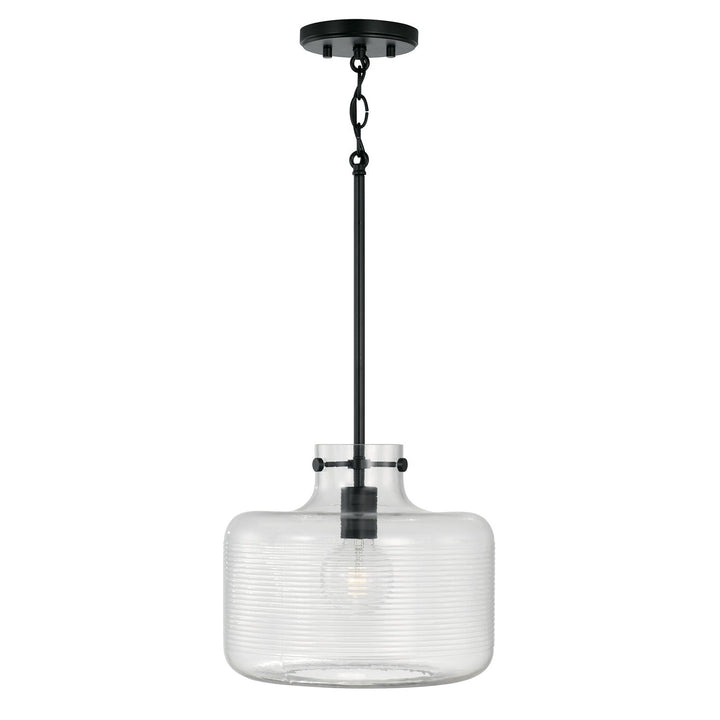 Capital Brighton 342511MB Pendant Light - Matte Black
