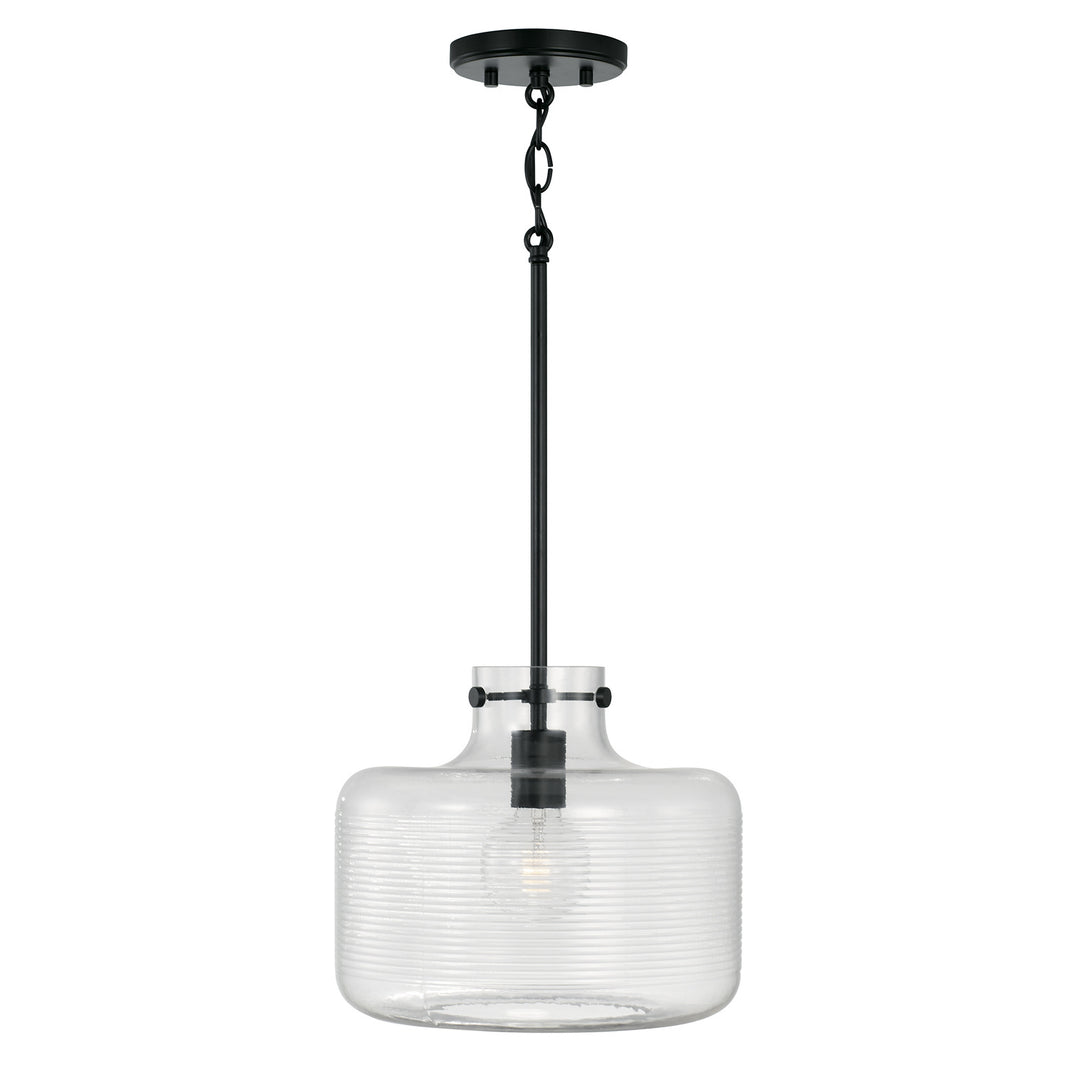 Capital Brighton 342511MB Pendant Light - Matte Black