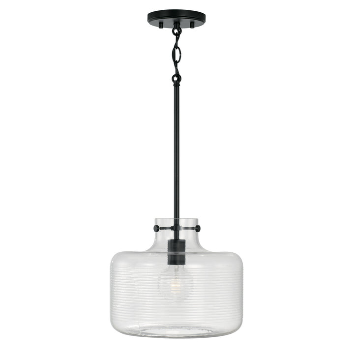 Capital Brighton 342511MB Pendant Light - Matte Black
