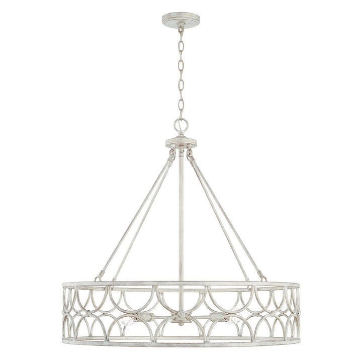 Capital Ricci 343341WW Chandelier Light - Winter White