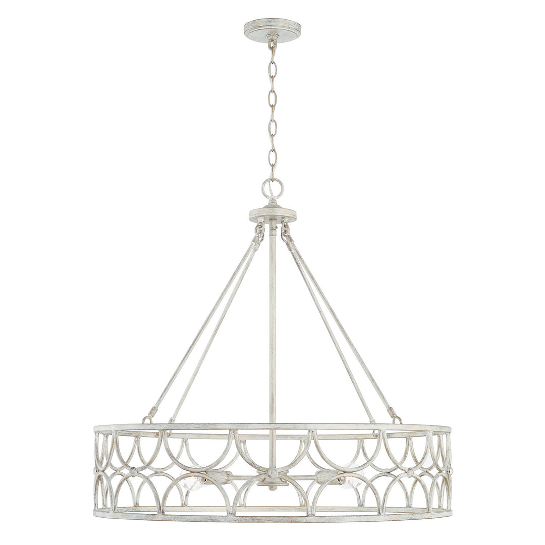 Capital Ricci 343341WW Chandelier Light - Winter White